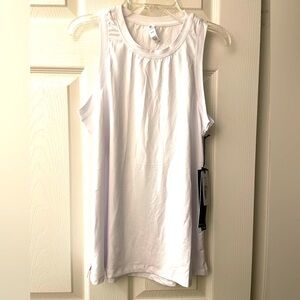 S:  Kyodan Performance Activewear White Sleeveless Tank Top NWT-New!